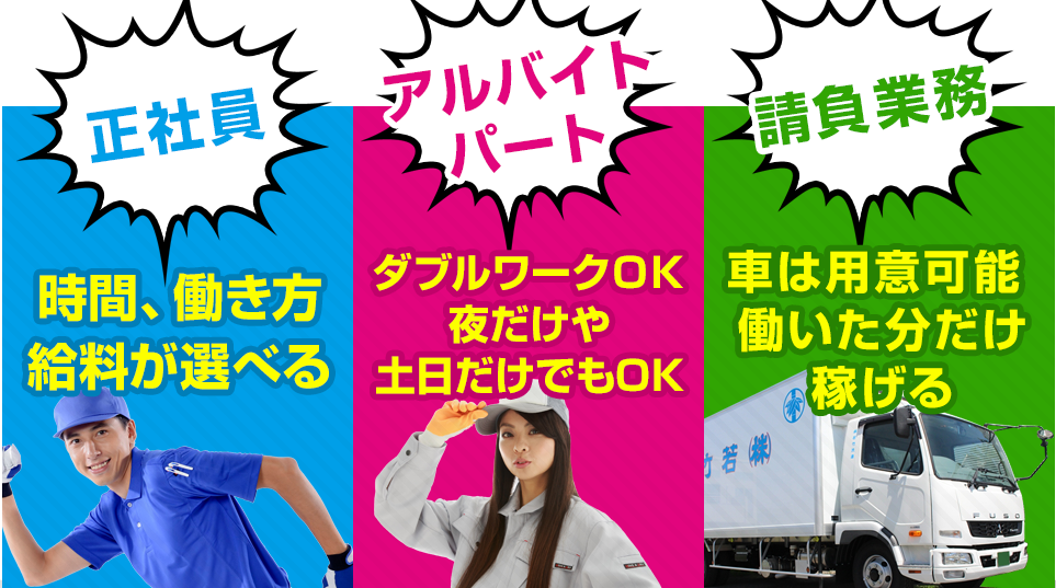 正社員 アルバイト パート請負業務